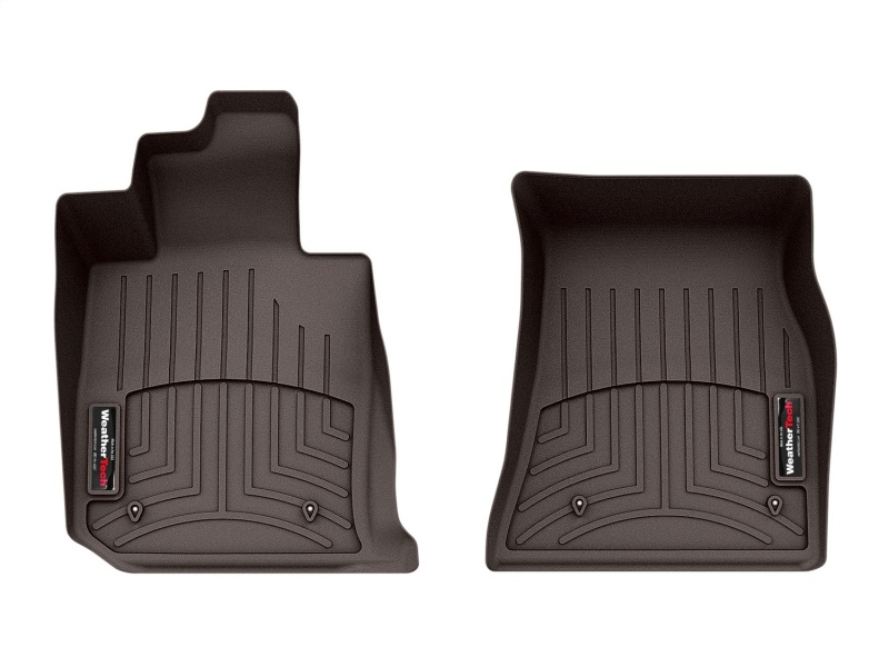 BMW 2 Series Floor Mats - Front - WeatherTech - FloorLiner DigitalFit - Cocoa - `22-`27