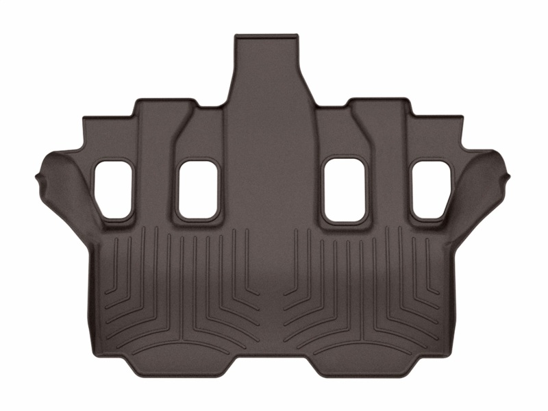 Lexus LX-600 3D FloorMat - Rear - WeatherTech - FloorLiner HP - Cocoa - `22-`24