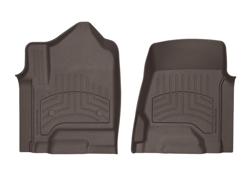 Ford Explorer Floor Mats - Front - WeatherTech - FloorLiner HP - Cocoa - `22-`27 Ford Explorer Floor Mats - Front - WeatherTech - FloorLiner HP - Cocoa - `22-`27