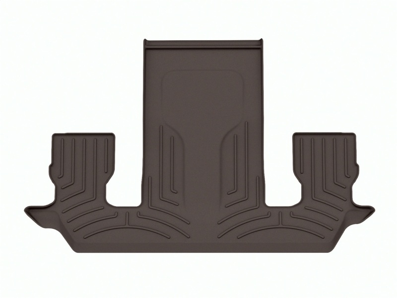 Ford Explorer ST Hybrid Floor Mat Set - Rear - WeatherTech - FloorLiner HP - Cocoa - `22-`23
