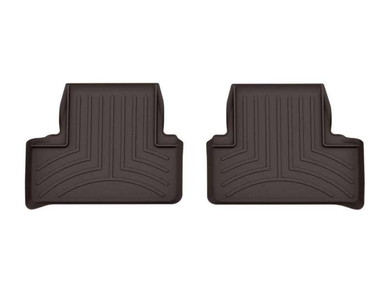 BMW i4 Floor Liners - Rear - WeatherTech - FloorLiner DigitalFit (2 Piece) - Cocoa - `22-`27