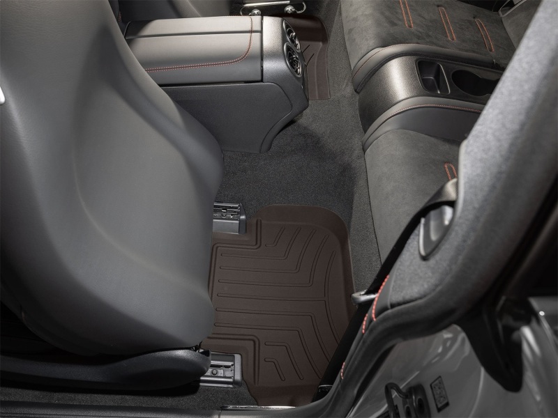 Mercedes-Benz CLE Coupe Rear Floor Mat - WeatherTech - FloorLiner HP - Cocoa - `24-`26