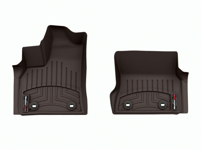 Lexus LX FloorLiner - Front - WeatherTech - DigitalFit - Cocoa - `22-`23