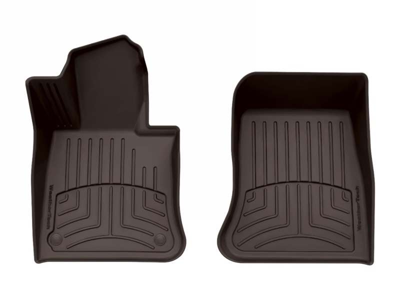 Mercedes-Benz GLC Coupe Floor Mats - Rear - WeatherTech - FloorLiner HP - Cocoa - `24-`25