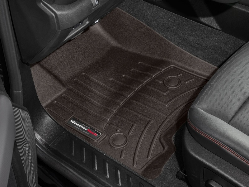 Chevrolet Colorado FloorLiner - Front - WeatherTech - DigitalFit - Cocoa - `23-`26