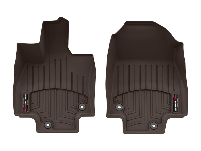 Toyota Grand Highlander FloorLiner - Front - WeatherTech - DigitalFit - Cocoa - `24-`26