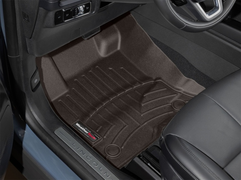 Lincoln Corsair FloorLiner - Front - WeatherTech - DigitalFit - Cocoa - `21-`26