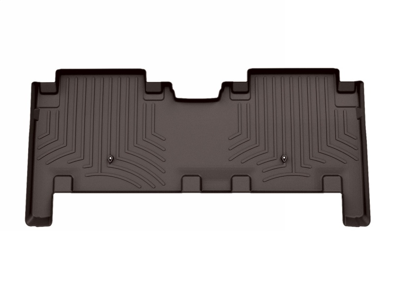 Kia EV9 FloorLiner - Rear - WeatherTech - DigitalFit - Cocoa - 2024+