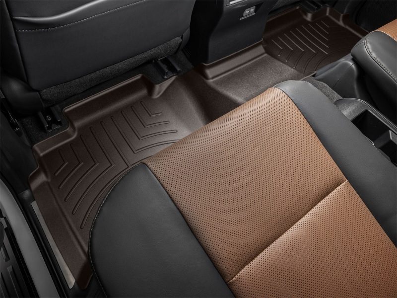 Lexus GX FloorLiner - Rear - WeatherTech - DigitalFit - Cocoa - `24-`26