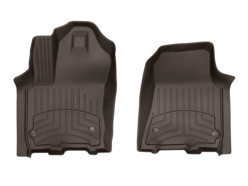 Dodge RAM 1500 Floor Mat - Front - WeatherTech - FloorLiner HP - Cocoa - `25-`27