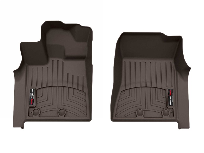 Infiniti QX80 FloorLiner - Front - WeatherTech - DigitalFit - Cocoa - 2025+