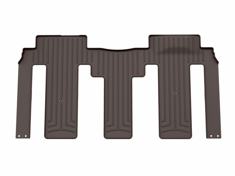 Kia Carnival Floor Mat Set - Rear - WeatherTech - FloorLiner HP - Cocoa - `25-`26