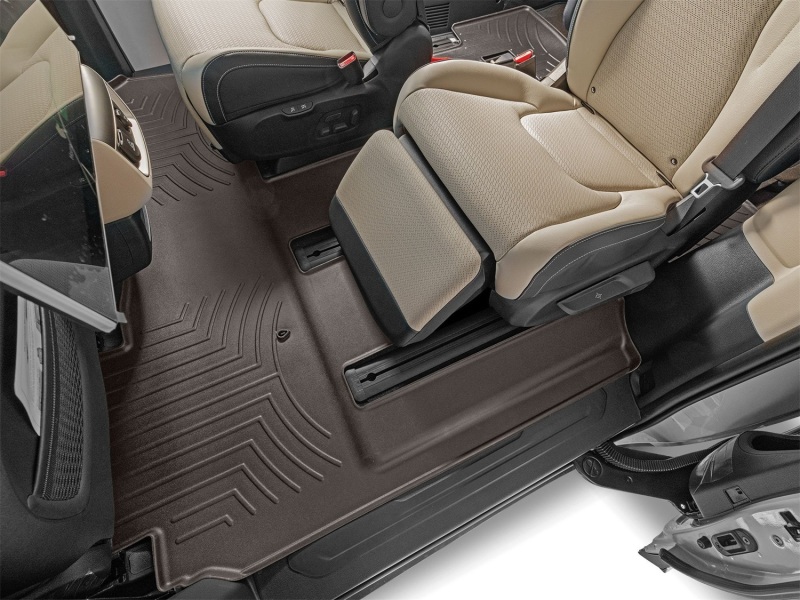 Hyundai Carnival FloorLiner - Rear - WeatherTech - DigitalFit - Cocoa - `25-`26