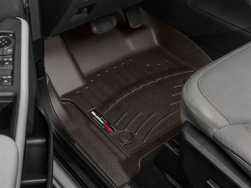 Ford Expedition Floor Liner - Front - WeatherTech - DigitalFit - Cocoa - `25-`26