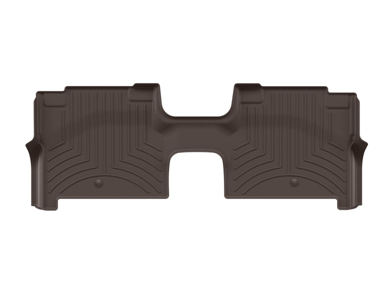 Ford Expedition Floor Mat Set - Rear - WeatherTech - FloorLiner HP - Cocoa - `25-`26