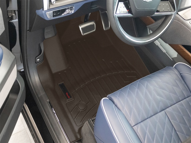 Cadillac Vistiq FloorLiner - Front - WeatherTech - DigitalFit - Cocoa - 2026+