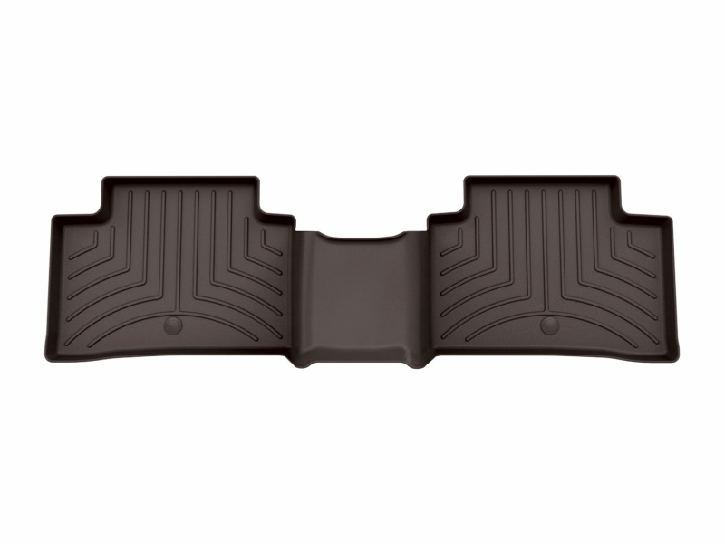 Genesis GV70 FloorLiner HP - Rear - WeatherTech - 3D Floor Mat - Cocoa - 2026+