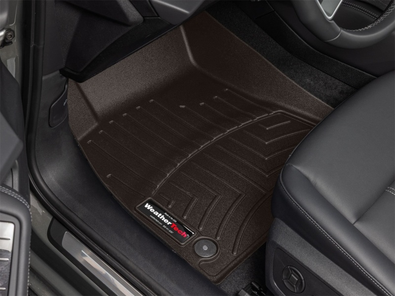 Audi A5 FloorLiner - Front - WeatherTech - DigitalFit - Cocoa - `25-`26