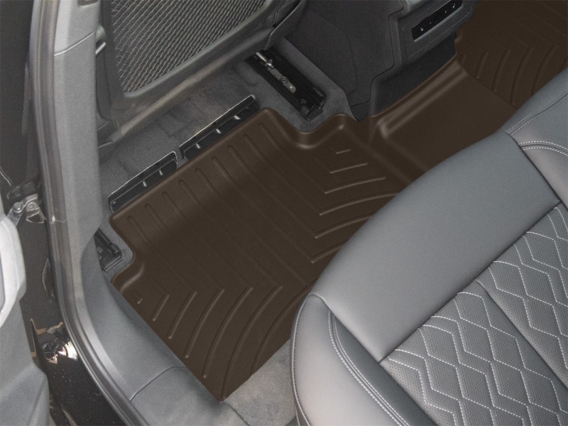 Audi A6 Sportback e-tron FloorLiner - Rear - WeatherTech - DigitalFit - Cocoa - `24-`25