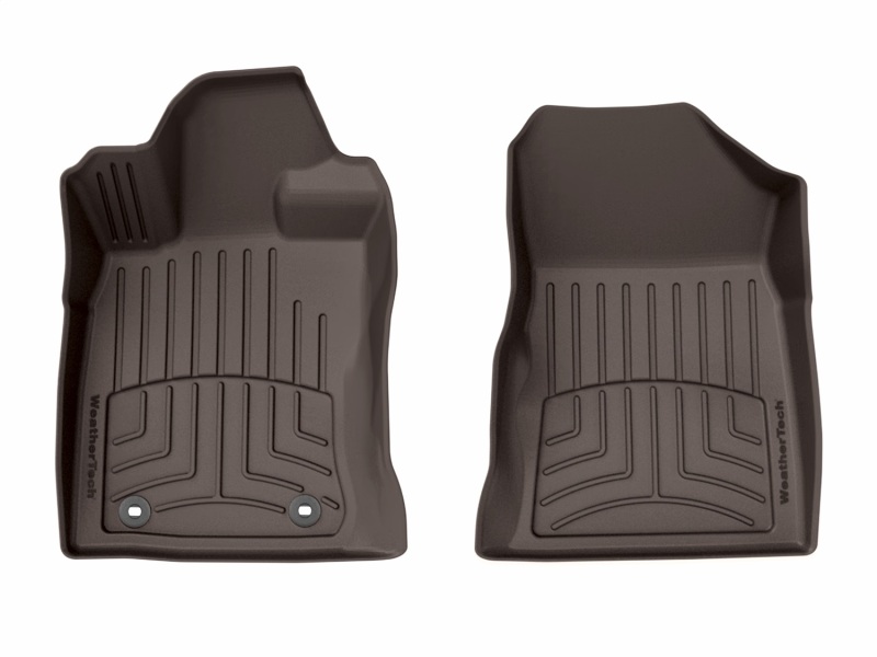 Subaru Outback Floor Mat Set - Front - WeatherTech - FloorLiner HP - Cocoa - 2026+
