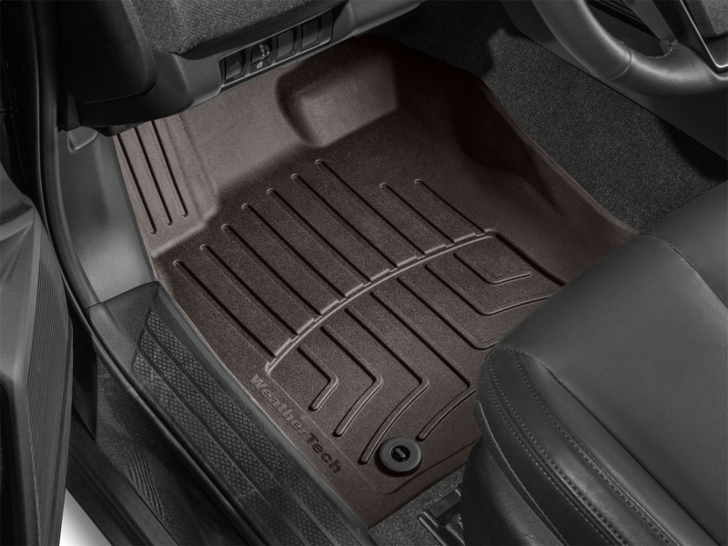Subaru Outback Floor Mat Set - Front - WeatherTech - FloorLiner HP - Cocoa - 2026+