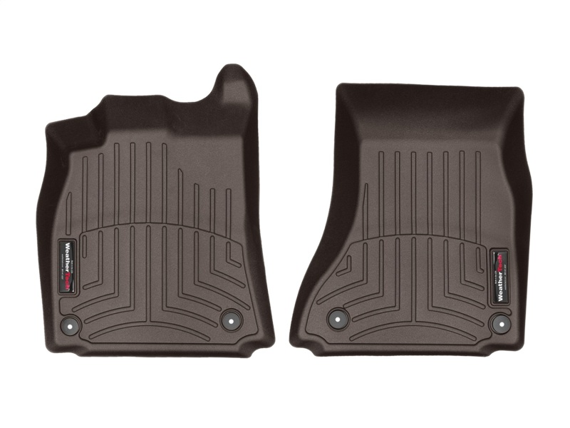 Audi A4 FloorLiner - Front - WeatherTech - DigitalFit - Cocoa - `10-`15