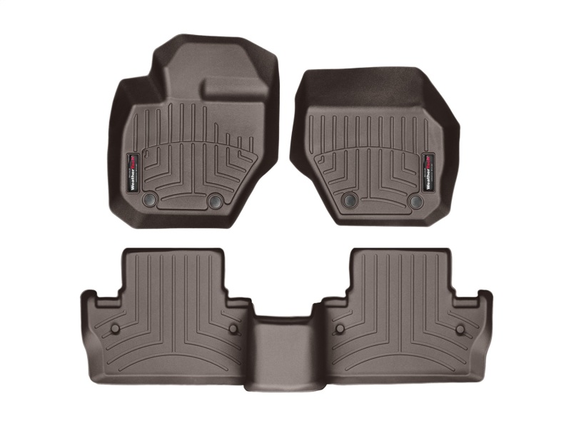 Volvo XC60 FloorLiner - Front - WeatherTech - DigitalFit - Cocoa - `10-`27