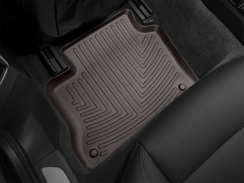 Porsche Panamera FloorLiner - Rear - WeatherTech - DigitalFit - Cocoa - `10-`14