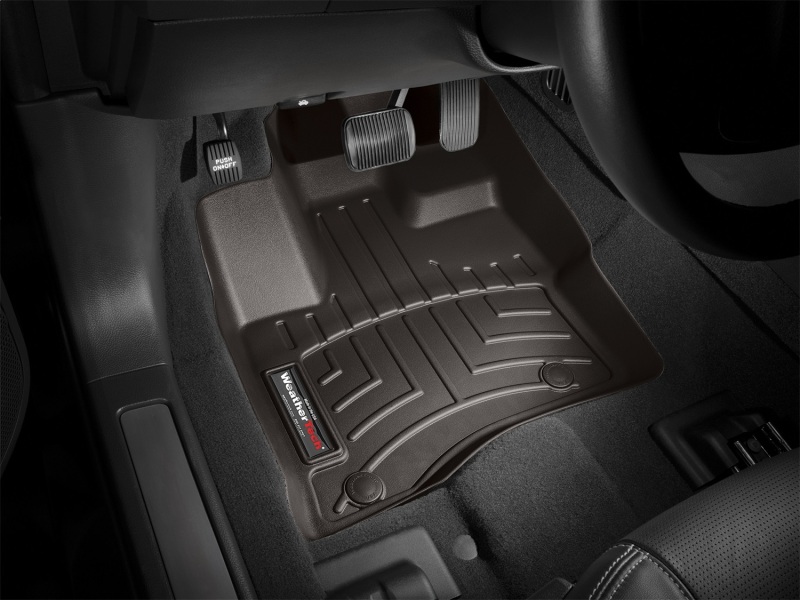 Ford Taurus Floor Mats - Front - WeatherTech - FloorLiner DigitalFit - Cocoa - `10-`14
