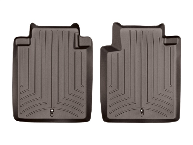 Infiniti Q70 FloorLiner - Rear - WeatherTech - DigitalFit - Cocoa - `15-`27
