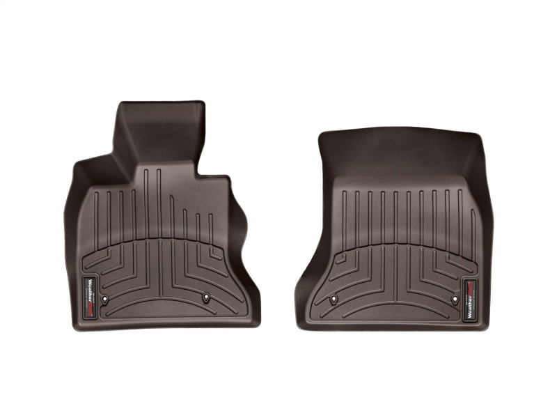 BMW 5-Series GT Floor Mats - Front - WeatherTech - FloorLiner DigitalFit - Cocoa - `10-`16