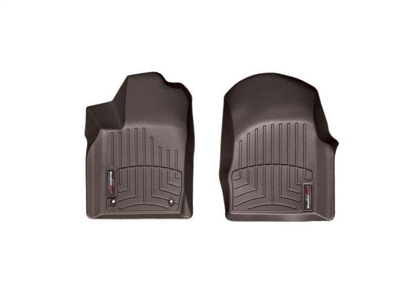 Dodge Durango FloorLiner - Front - WeatherTech - DigitalFit - Cocoa - `11-`27