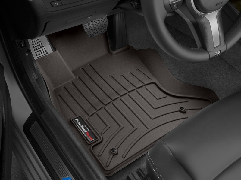 BMW 5-Series FloorLiner - Front - WeatherTech - DigitalFit - Cocoa - `11-`16