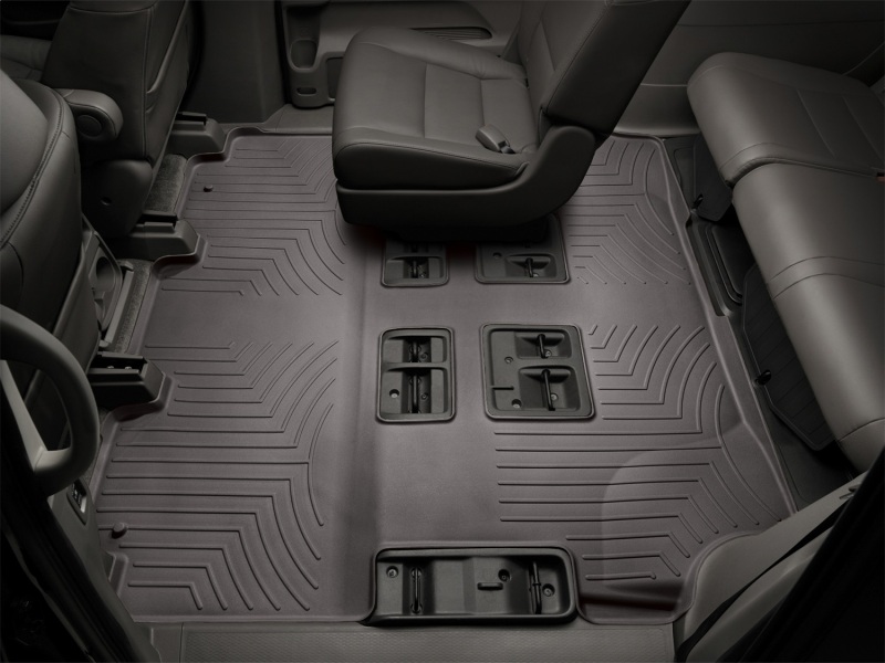 Honda Odyssey Floor Liner - Rear - WeatherTech - DigitalFit - Cocoa - `11-`16