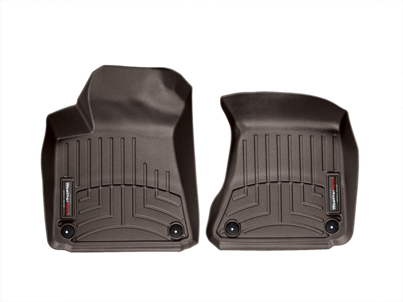 Audi A8 Floor Mat - Front - WeatherTech - DigitalFit - Cocoa - `11-`27