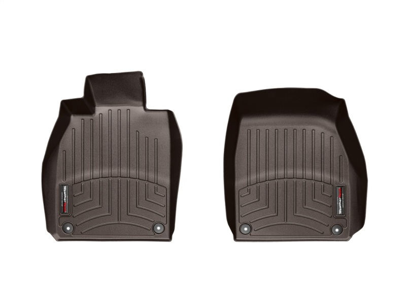 Porsche 911 FloorLiner - Front - WeatherTech - DigitalFit - Cocoa - `12-`15