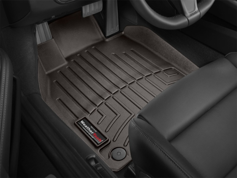 Porsche 911 FloorLiner - Front - WeatherTech - DigitalFit - Cocoa - `12-`15