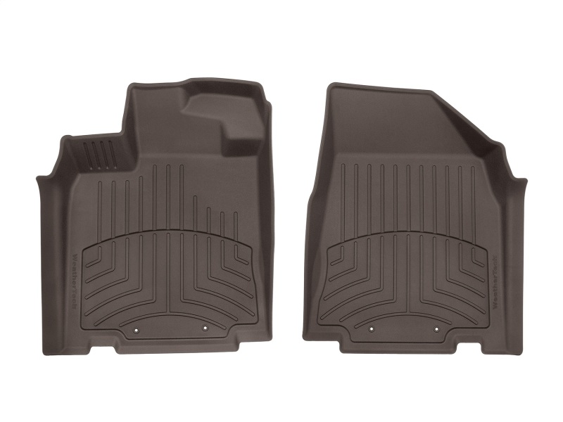 Infiniti JX Floor Mat - Front - WeatherTech - FloorLiner HP - Cocoa - `13-`27