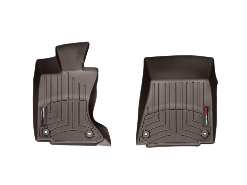 Lexus GS Floor Mats - Front - WeatherTech - FloorLiner DigitalFit - Cocoa - `13-`27