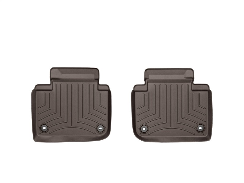 Lexus GS FloorLiner - Rear - WeatherTech - DigitalFit - Cocoa - `13-`27
