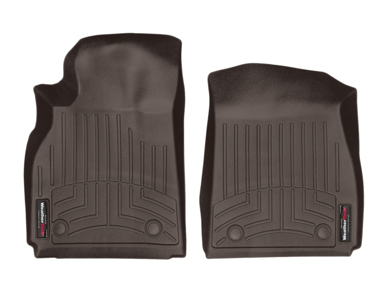 Cadillac XTS FloorLiner - Front - WeatherTech - DigitalFit - Cocoa - `13-`27