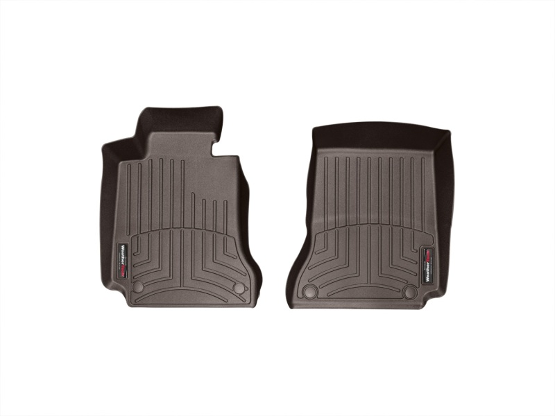 Mercedes-Benz C-Class FloorLiner - Front - WeatherTech - DigitalFit - Cocoa - `12-`14