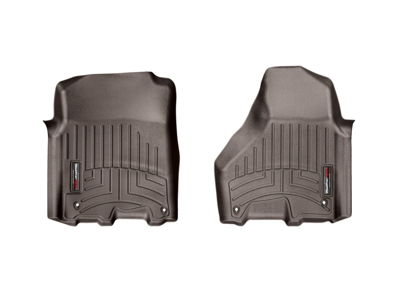 Ram 3500 Front FloorLiner - WeatherTech - DigitalFit - Cocoa - `12-`27