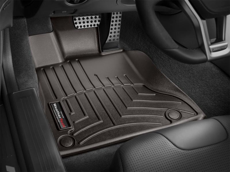 Mercedes-Benz SL-Class FloorLiner - Front - WeatherTech - DigitalFit - Cocoa - `13-`14