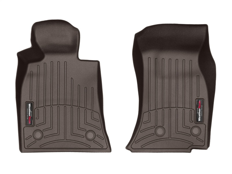 Cadillac ATS FloorLiner - Front - WeatherTech - DigitalFit - Cocoa - `13-`27