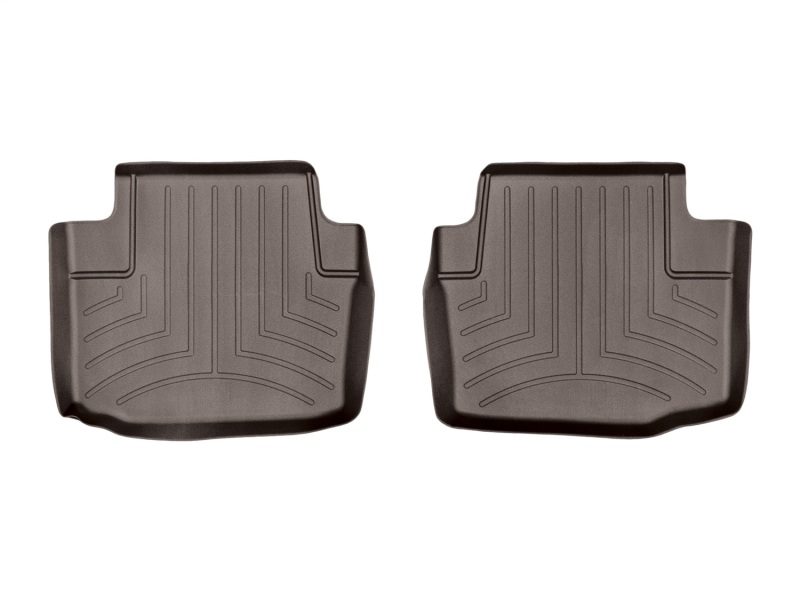 Cadillac CTS FloorLiner - Rear - WeatherTech - DigitalFit - Cocoa - `15-`27