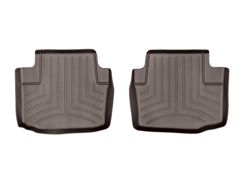 Cadillac CTS-V FloorLiner - Rear - WeatherTech - DigitalFit - Cocoa - `15-`27