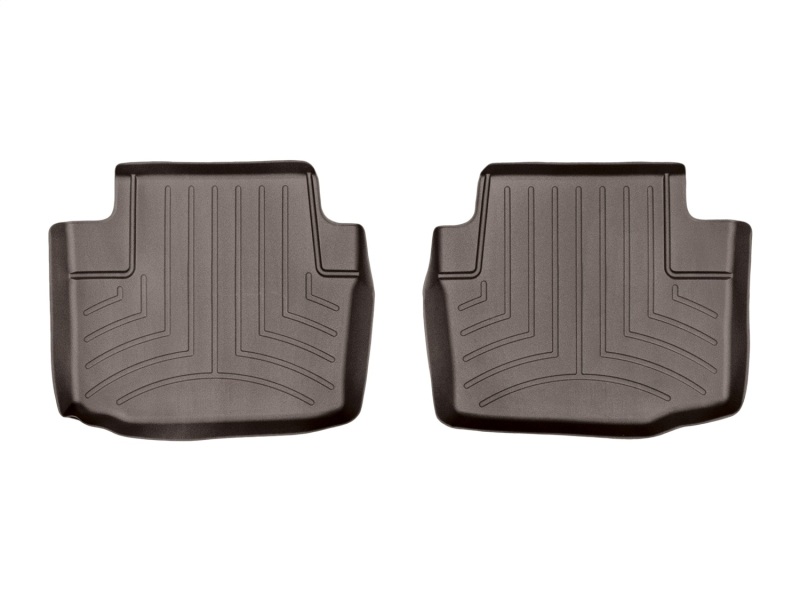 Cadillac CTS-V FloorLiner - Rear - WeatherTech - DigitalFit - Cocoa - `15-`27