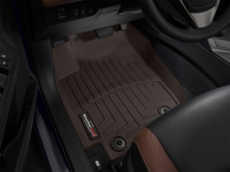 Toyota RAV4 FloorLiner - Front - WeatherTech - DigitalFit - Cocoa - `13-`27