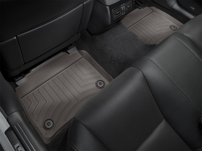 Lexus LS Rear FloorLiner - WeatherTech - DigitalFit - Cocoa - `13-`14